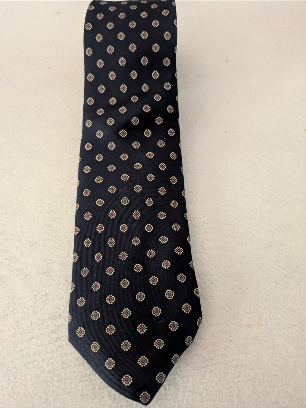 Silk Men's Tie deMarco Designer Collection Vintage
